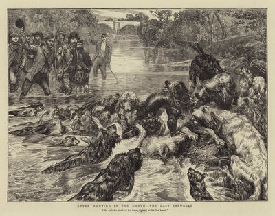 صيد ثعالب الماء في الشمال ، النضال الأخير بواسطة باسل برادلي